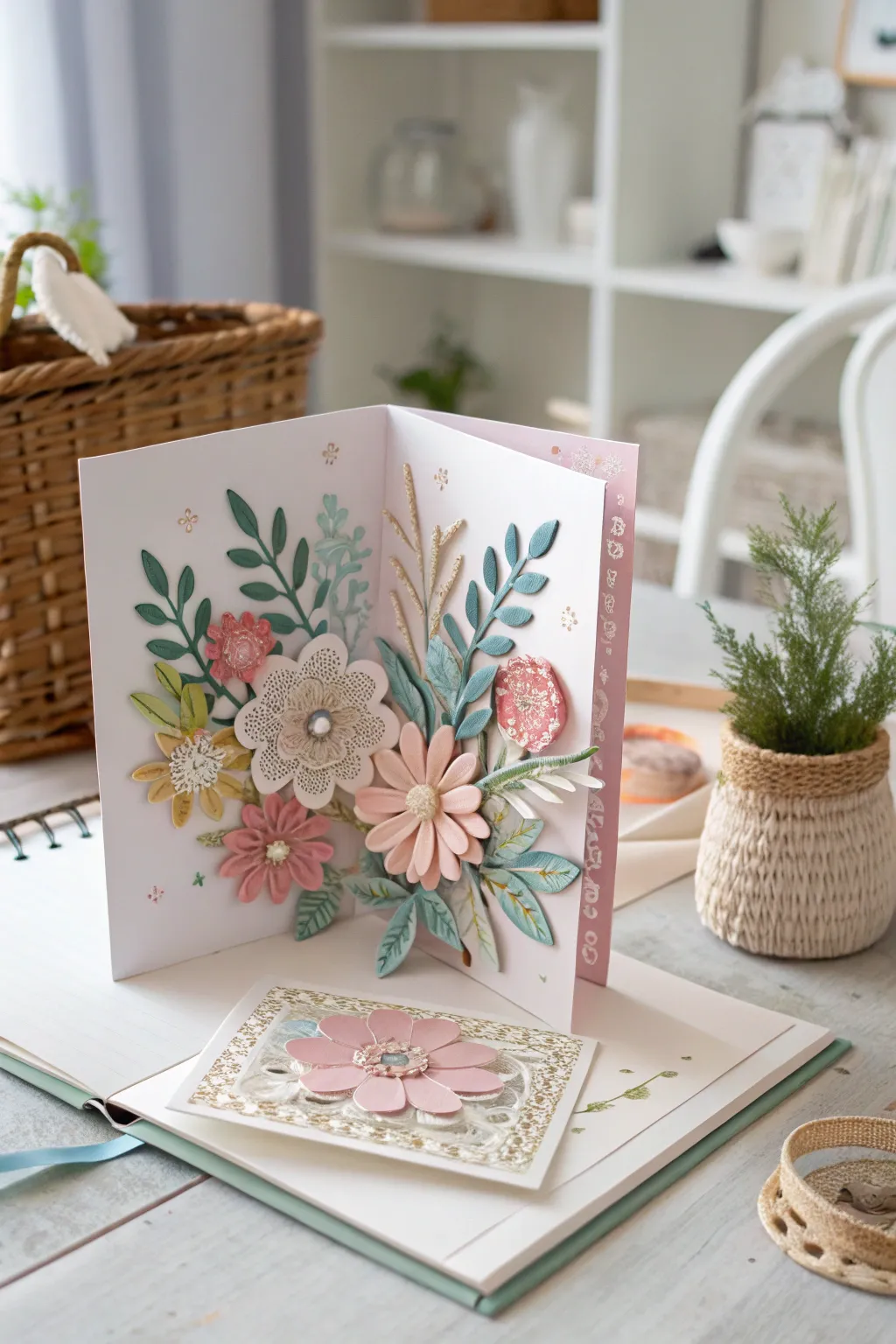 Add a whimsical surprise to your scrapbooks with enchanting pop-up elements!