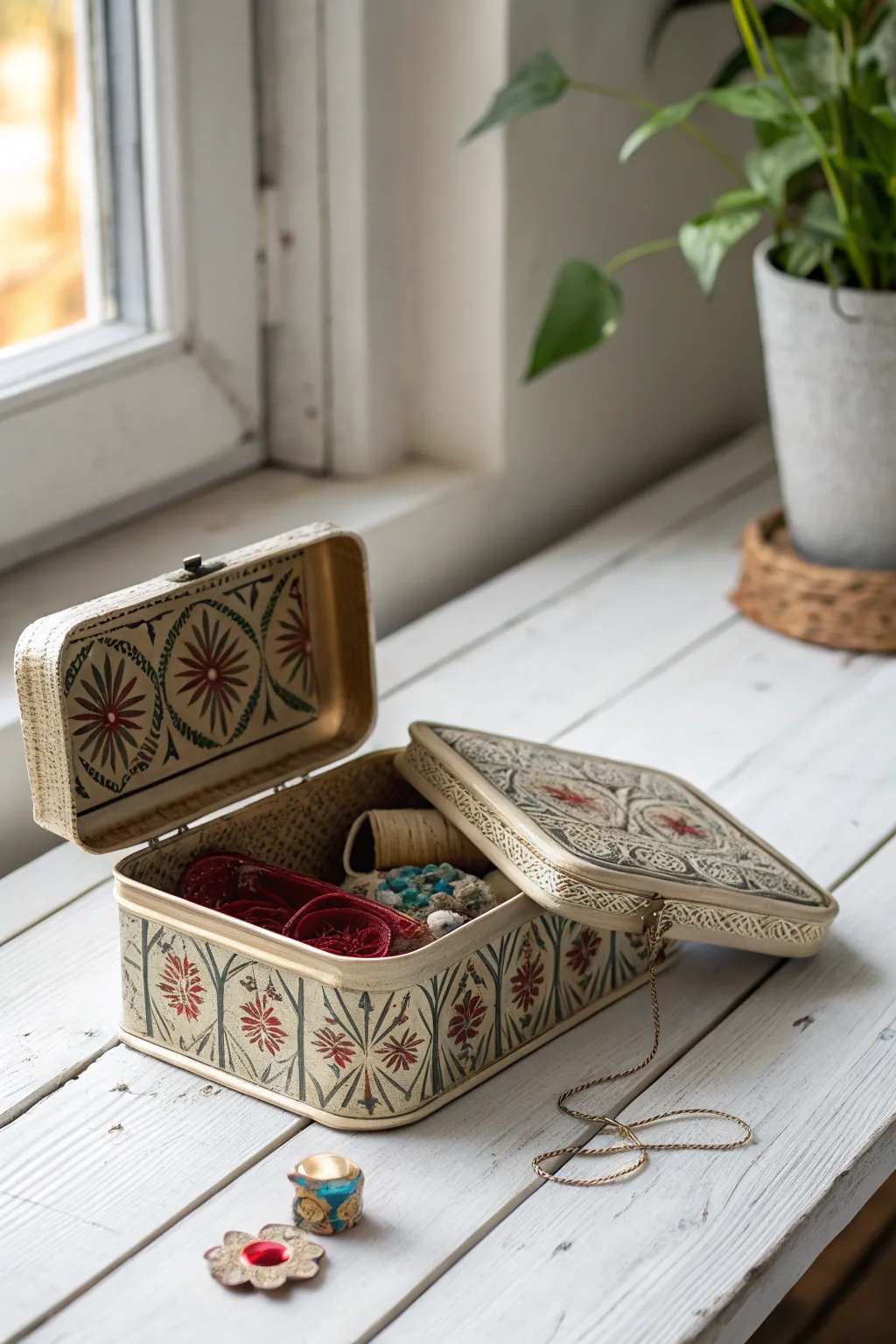 Discover the charm of vintage storage: durable, stylish, and perfect for your treasures.