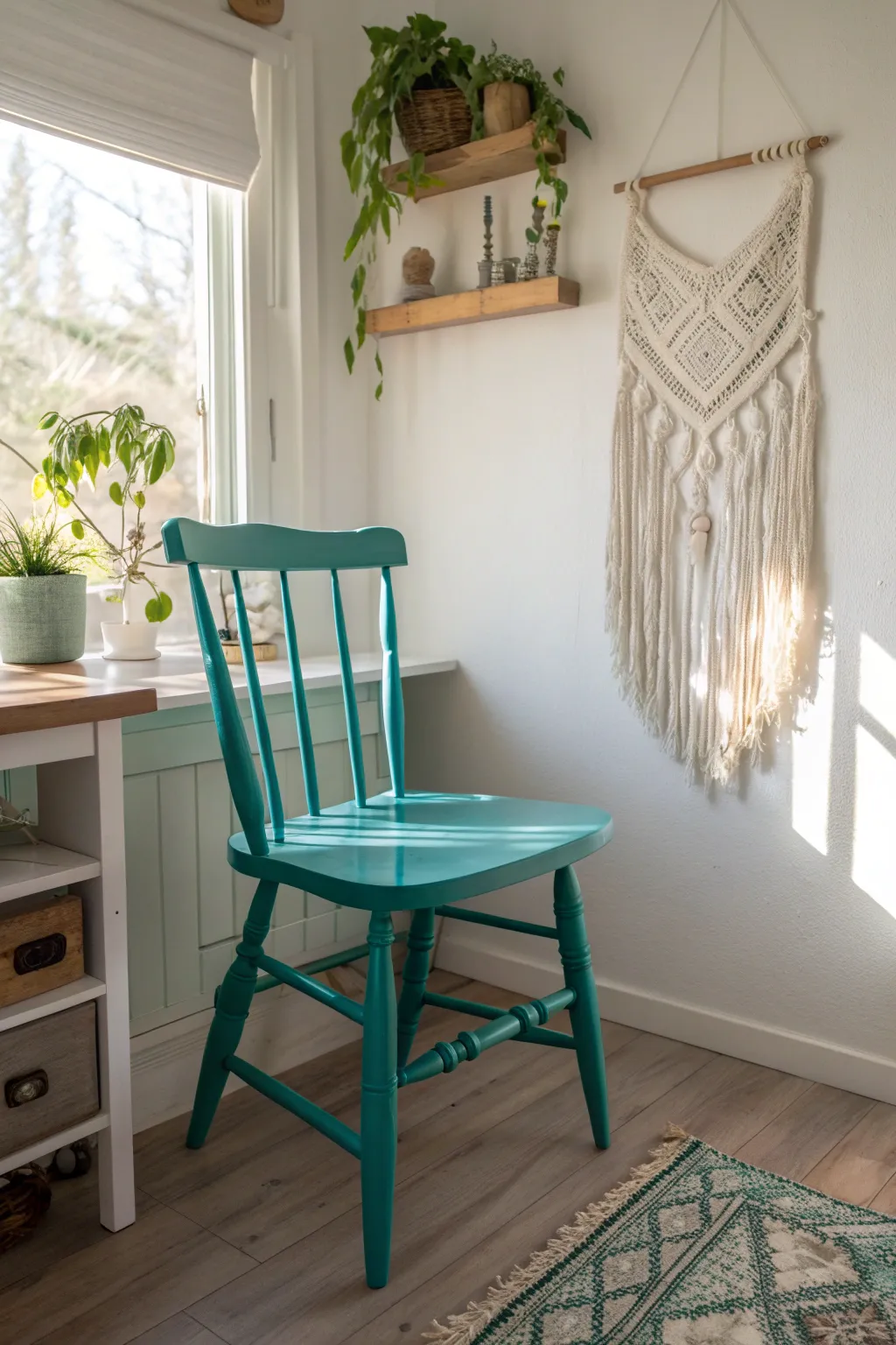Transform your creative space with a splash of vibrant color and boho flair!