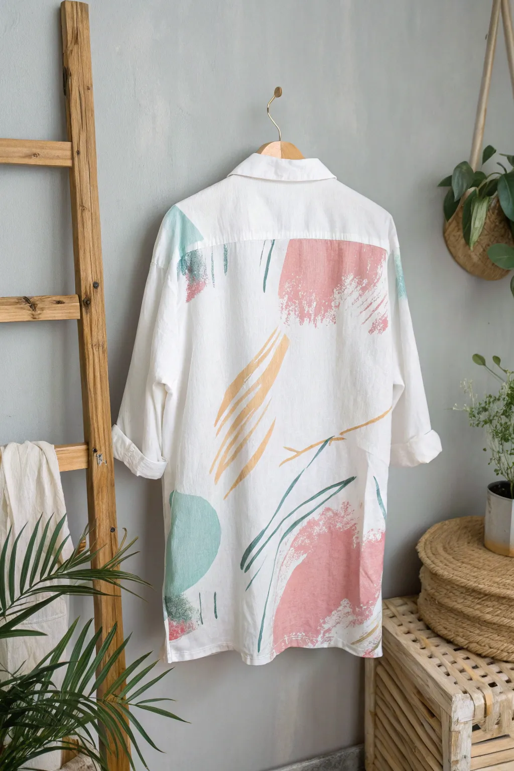 Express your inner artist with a touch of Scandinavian elegance and boho flair. 🎨✨ #AbstractExpression #MinimalistArt