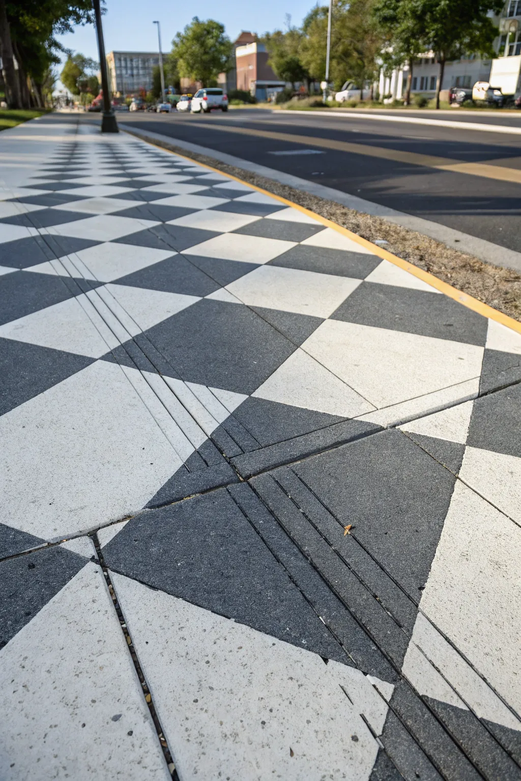 Transform your path with simple, stunning geometric patterns. Discover the art in everyday walks.