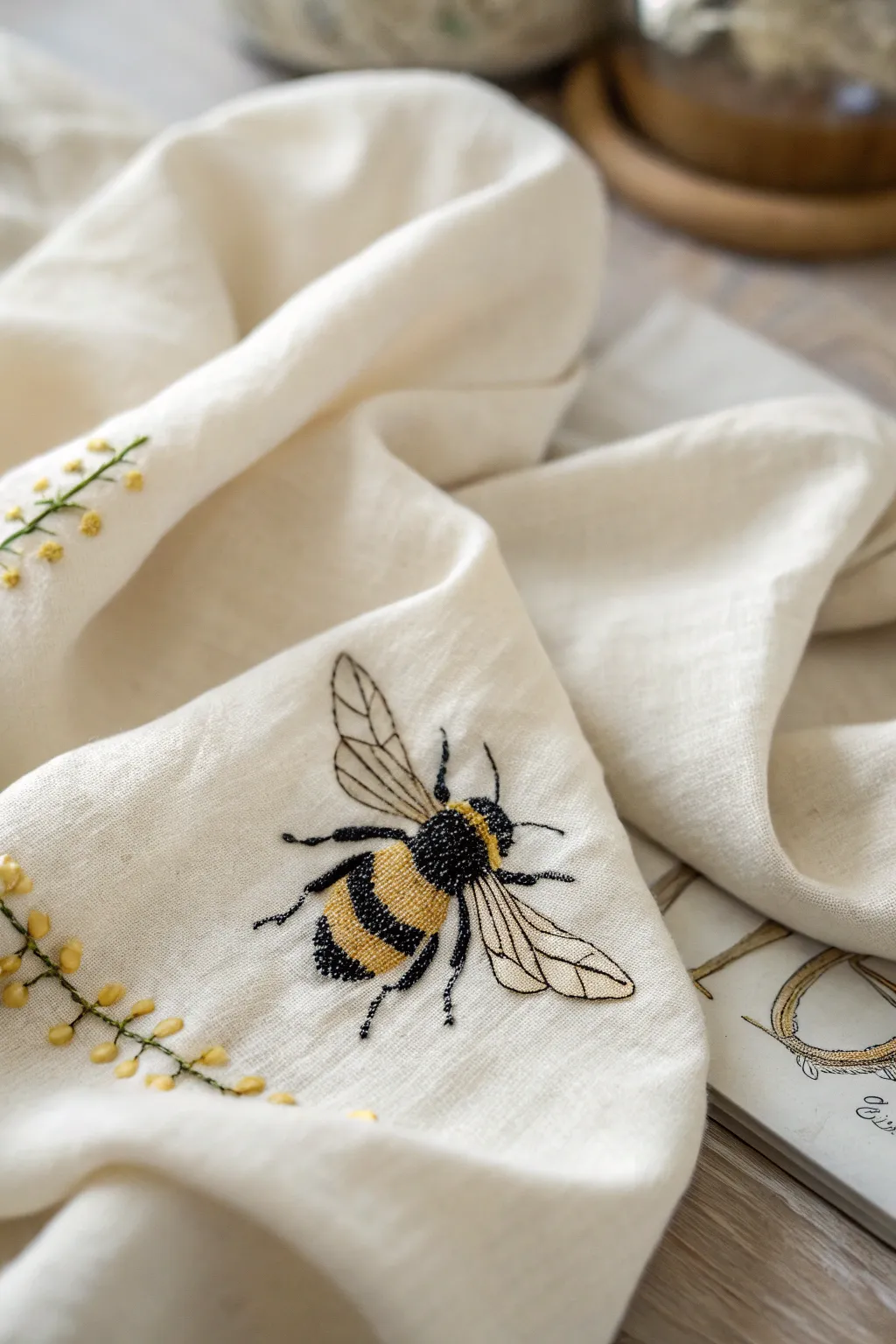 Celebrate the beauty of nature with these charming miniature stitched insect friends.
