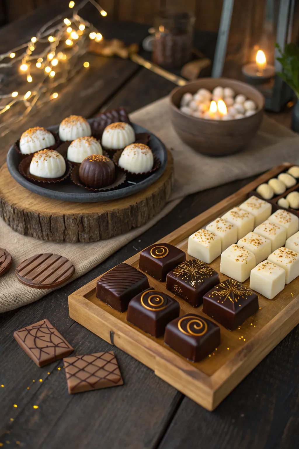 Elevate your s'mores game with a curated selection of gourmet chocolates. Discover new flavor combinations and indulge in craftsmanship.
