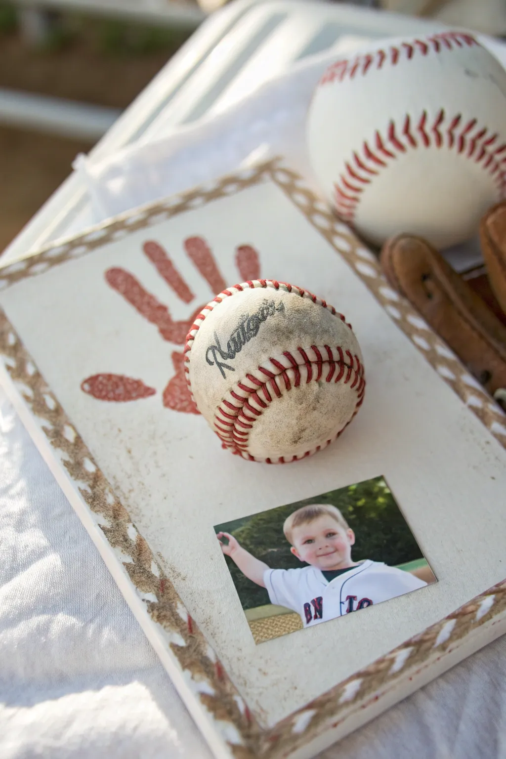 Capture the joy of creativity with handcrafted baseball cards – a delightful keepsake from little hands!