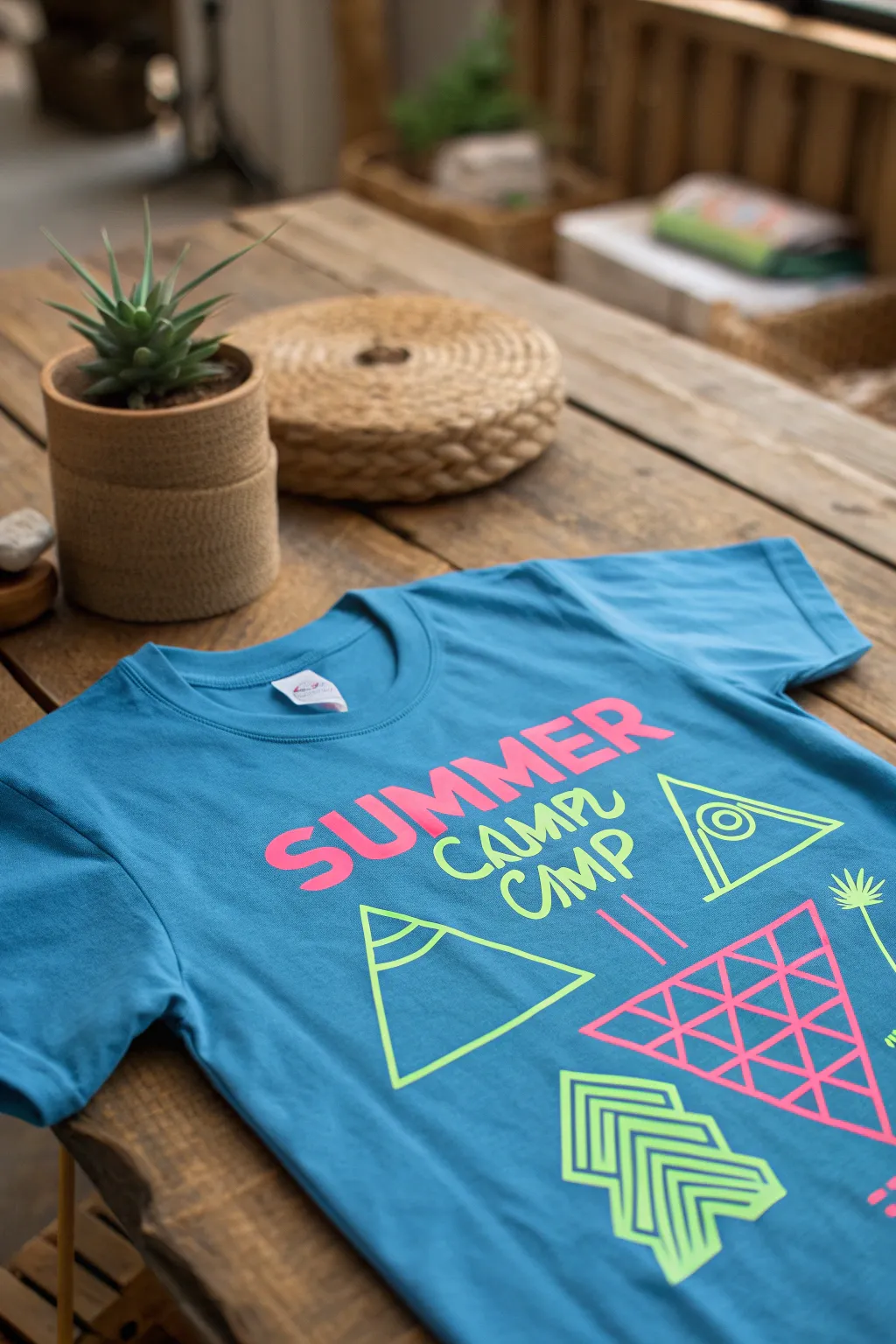 Embrace the summer spirit with a pop of vibrant colors and minimalist design!