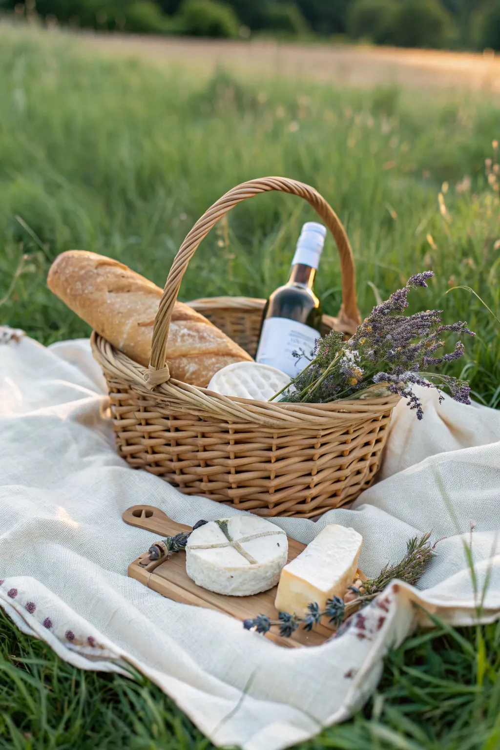 Elevate your summer outing with a touch of gourmet elegance. 🍷🧀 #PicnicPerfection #ScandiBoho