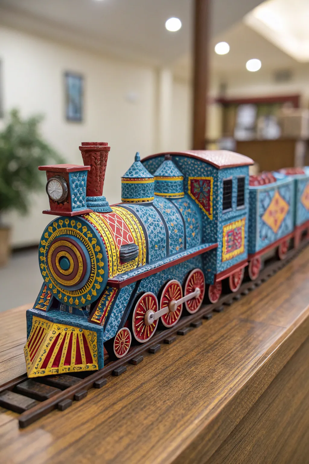 All aboard the creativity express! Discover the art of crafting with vibrant paper trains.