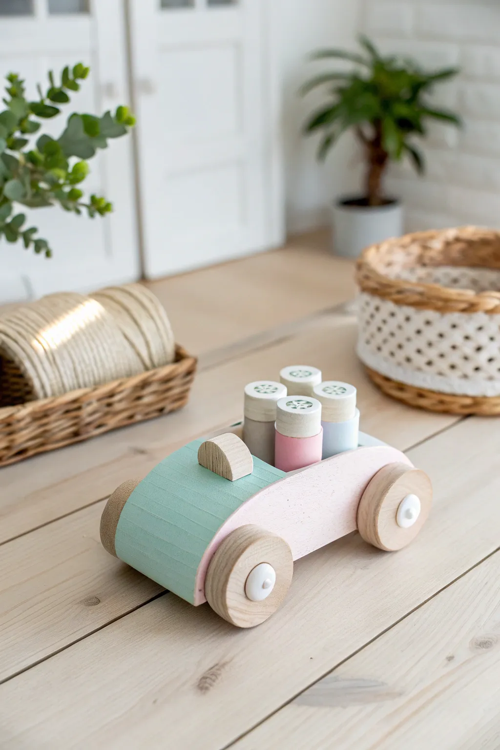 Unleash your toddler's imagination with these charming cardboard roll cars—where simplicity meets endless fun!