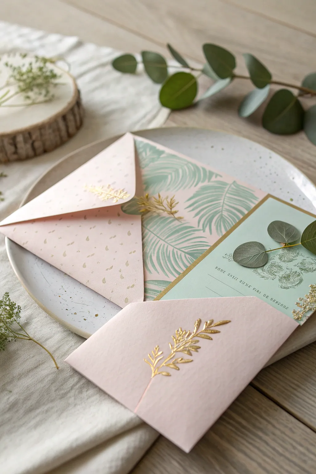 Delight in the art of surprise with this exquisite twist and fold card, where simplicity meets elegance.