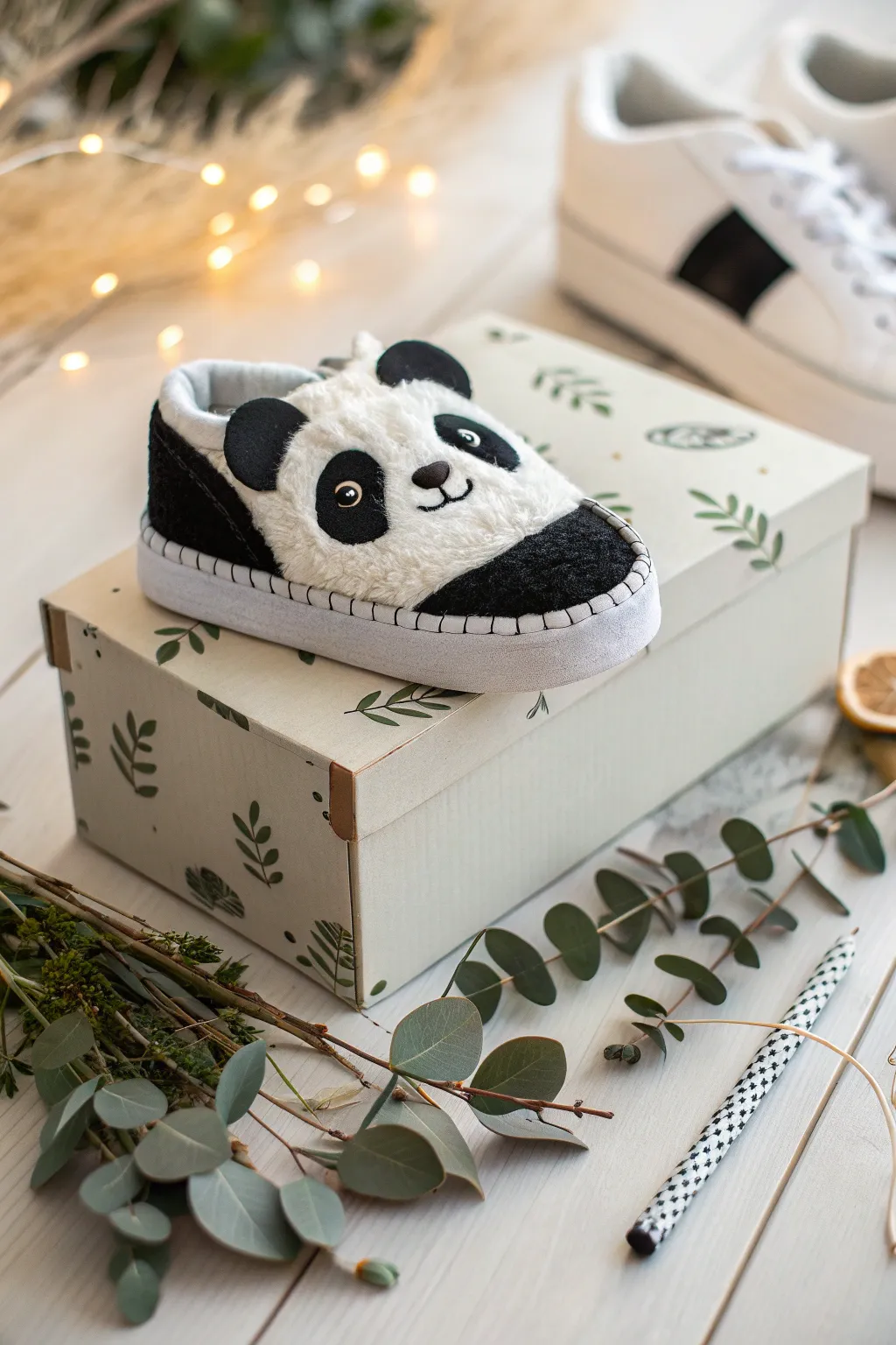 Embrace the charm of the wild with this handcrafted panda-themed Valentine's box, perfect for school celebrations!