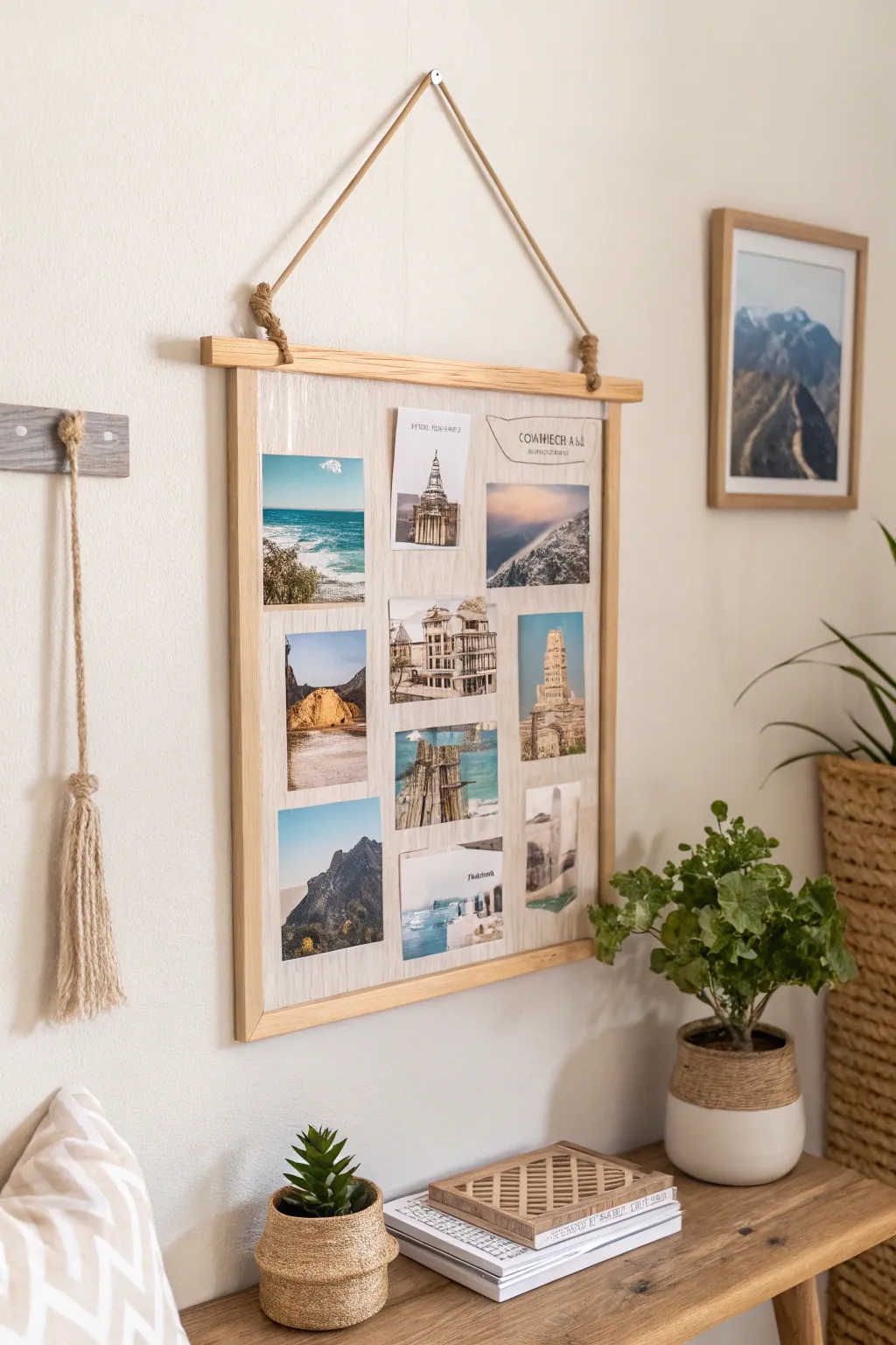 Dream big and plan your adventures with a beautifully themed vision board.
