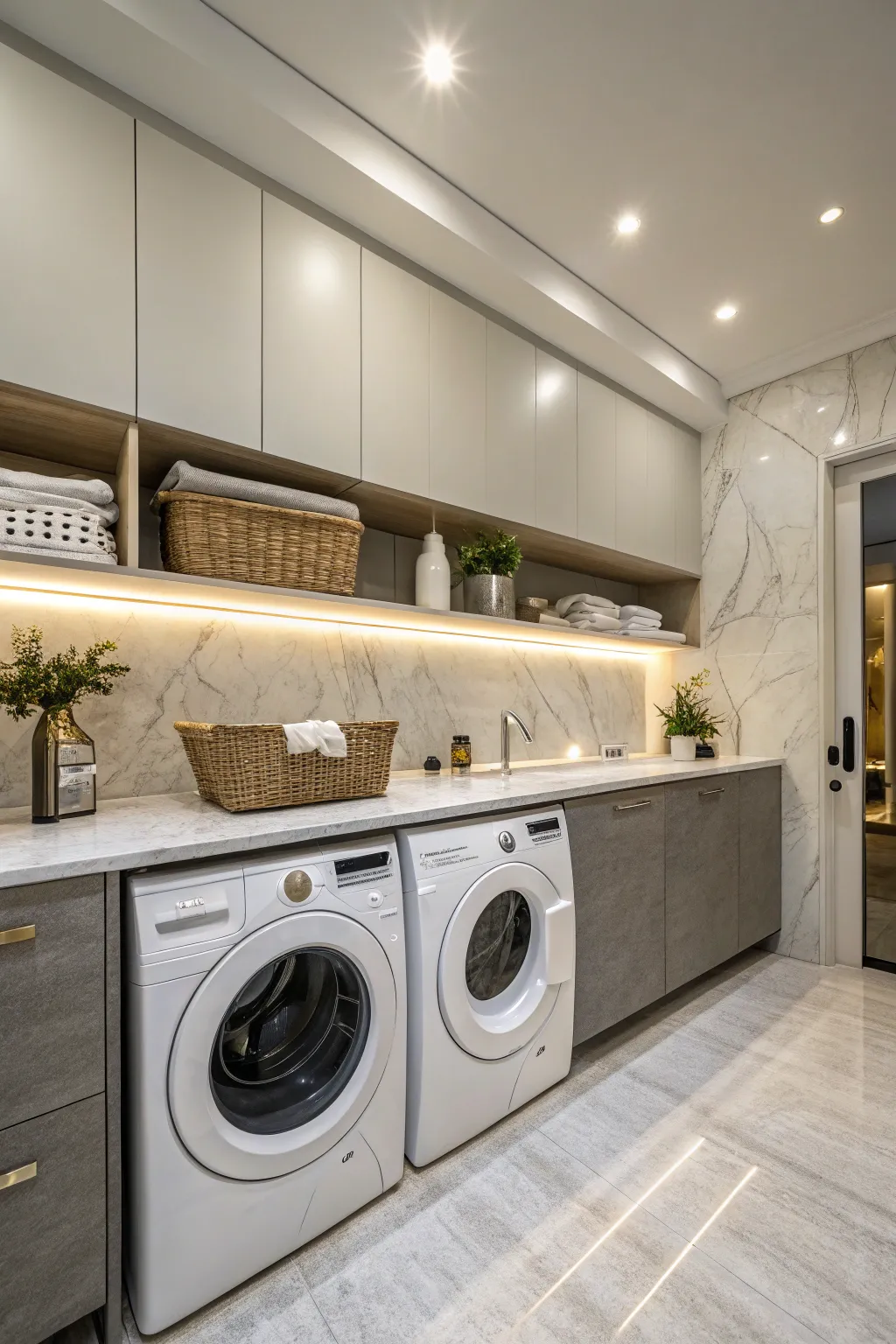 Achieve timeless elegance with stone countertops.