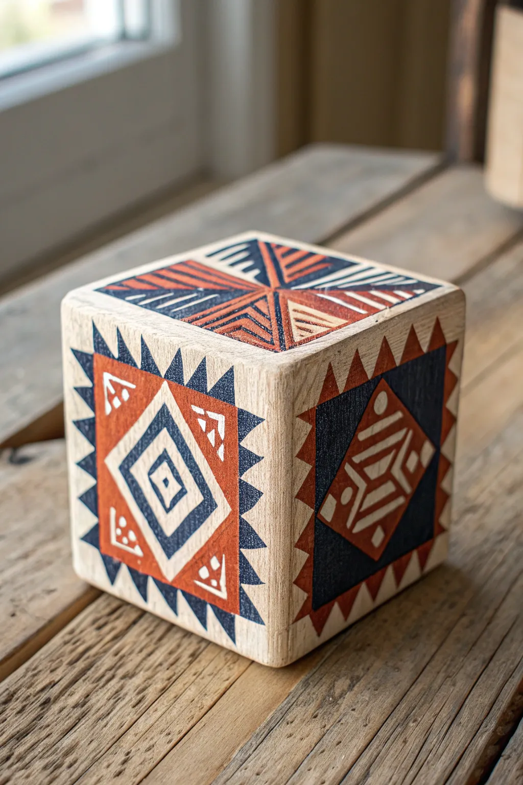 Elevate your space with handcrafted geometric art.