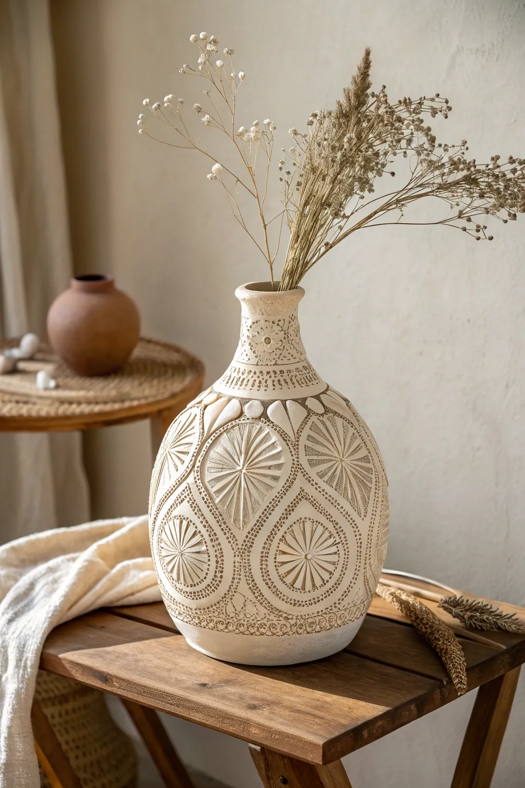 Embrace the mystery of abstract zentangle patterns in your decor.