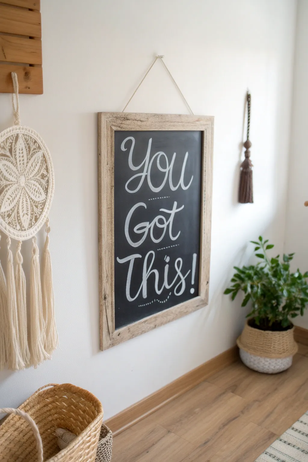 Boost your workouts with a touch of inspiration and style. #HomeGymMotivation #ScandinavianDesign
