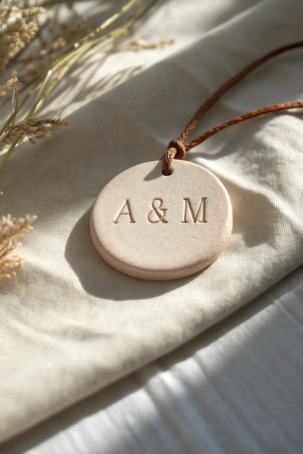 Crafted with love: Personalized clay jewelry that speaks from the heart.
