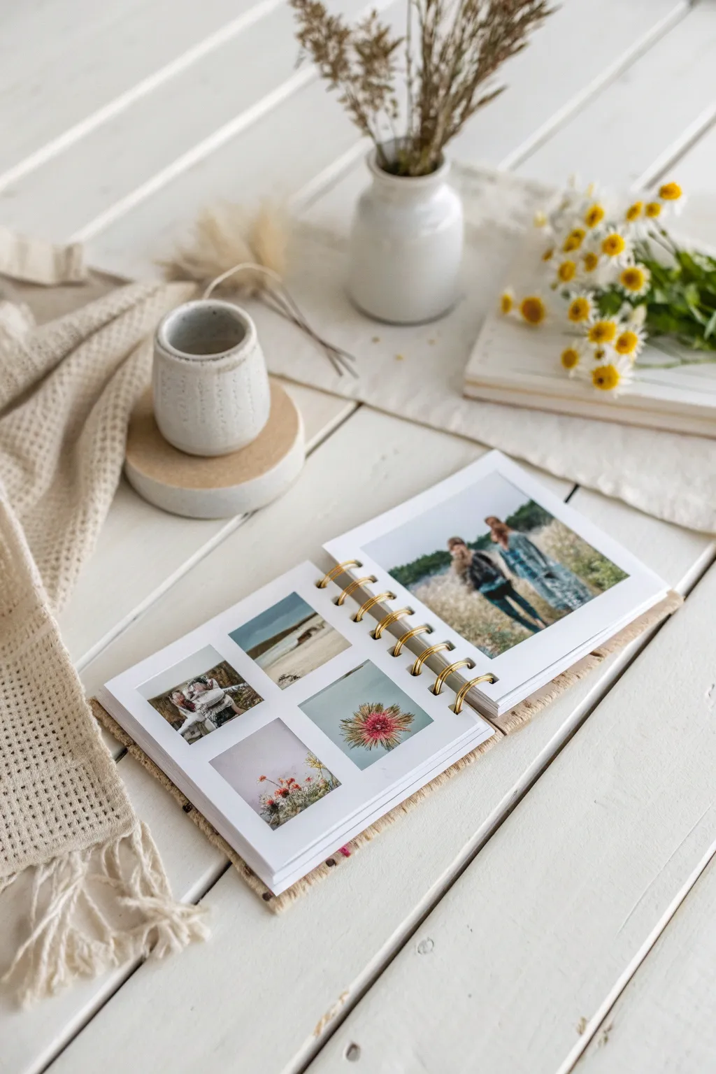 Cherish life's little moments with a miniature photo album - perfect for preserving memories with style and simplicity.
