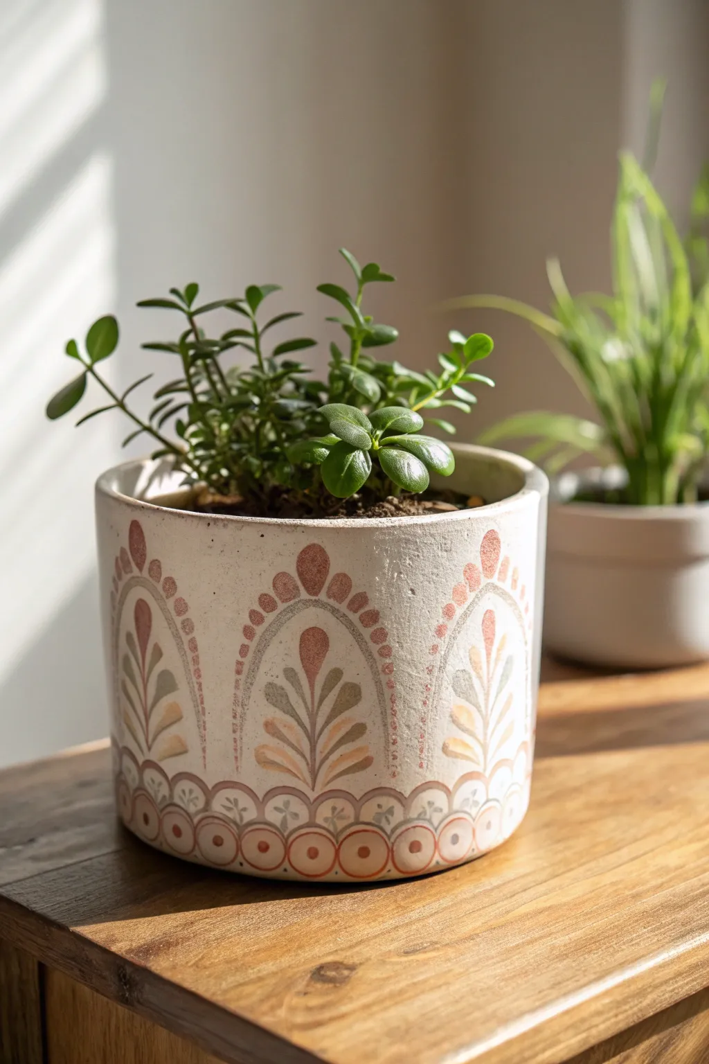 Nurture new beginnings with a personalized touch: Discover the elegance of handcrafted planters.