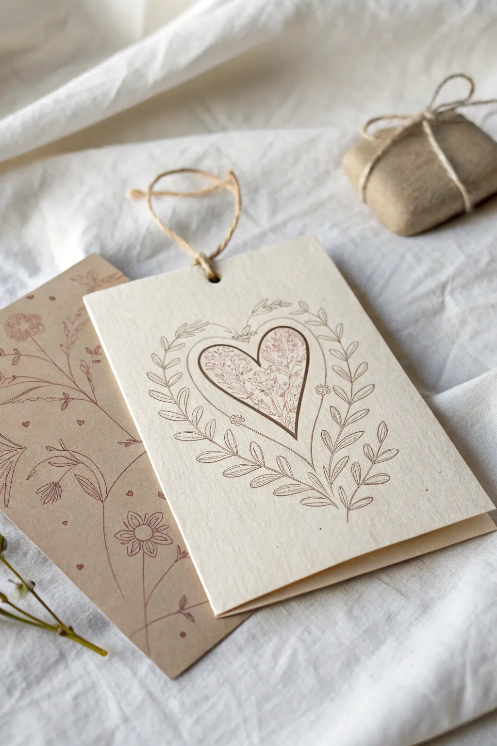 Discover the charm of hidden messages with this beautifully crafted pull tab Valentine's card.