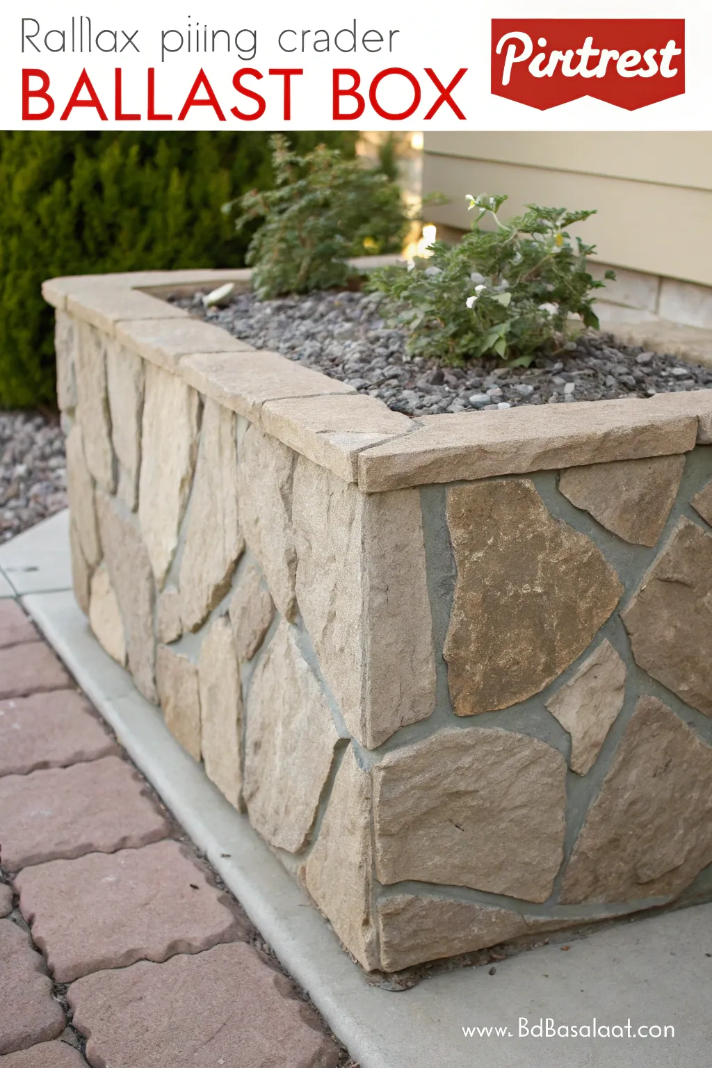 Blend strength with nature: A crafted ballast box that merges seamlessly into your landscape.