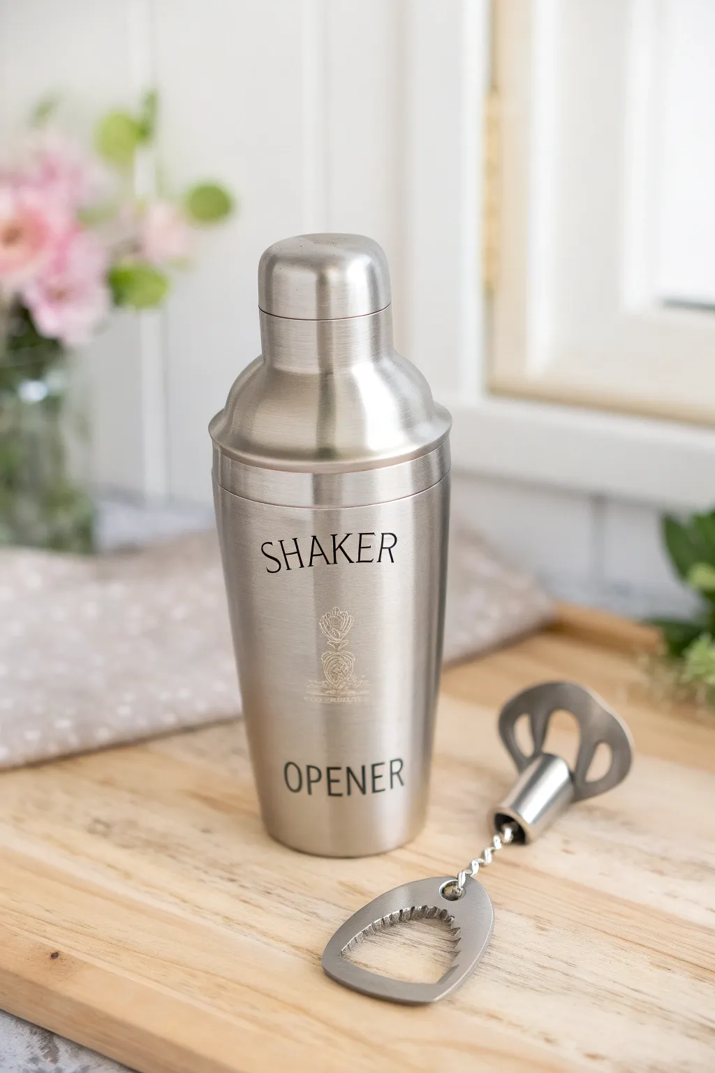 Elevate your home bar with these chic, personalized metal tools. #ScandinavianStyle #MinimalistChic