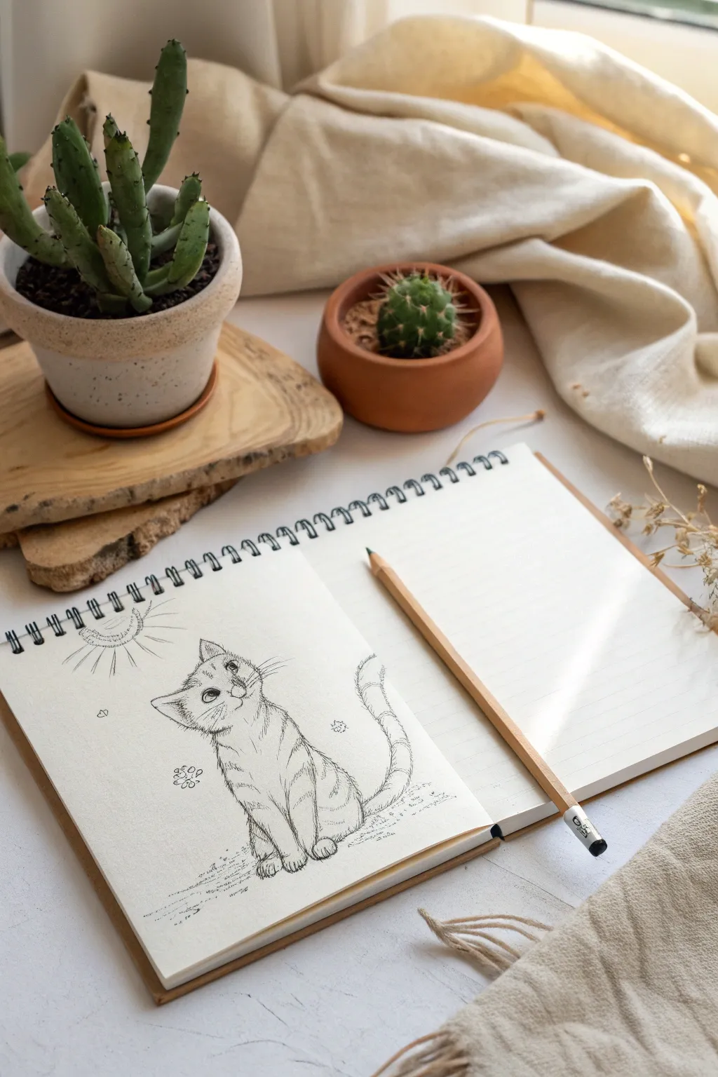 Capture the charm of your favorite pet with a touch of minimalist elegance.