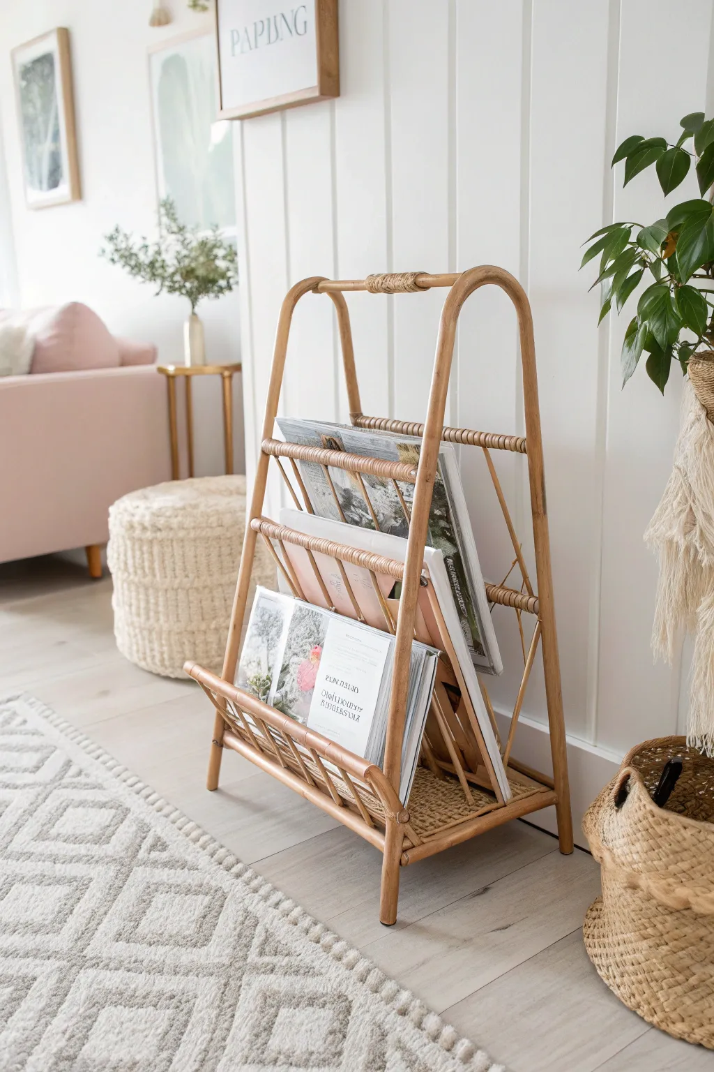 Elevate your space with a touch of rose gold elegance.