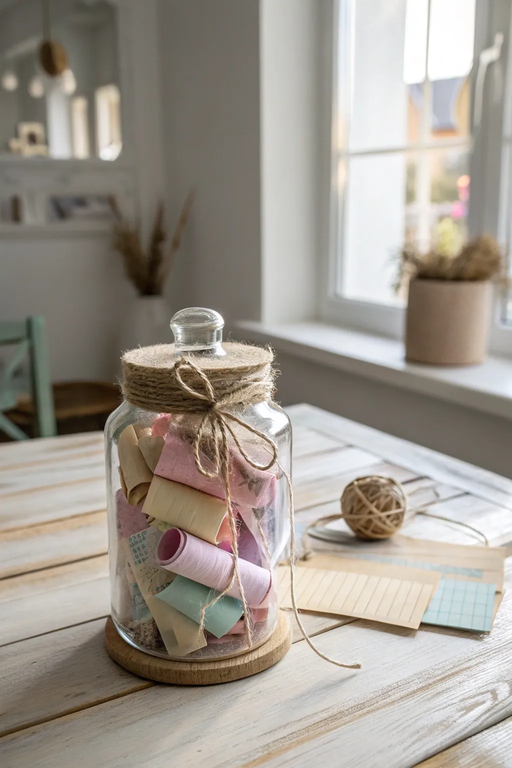 Capture cherished moments with a DIY Memory Jar: A thoughtful gift to relive shared memories all year round.