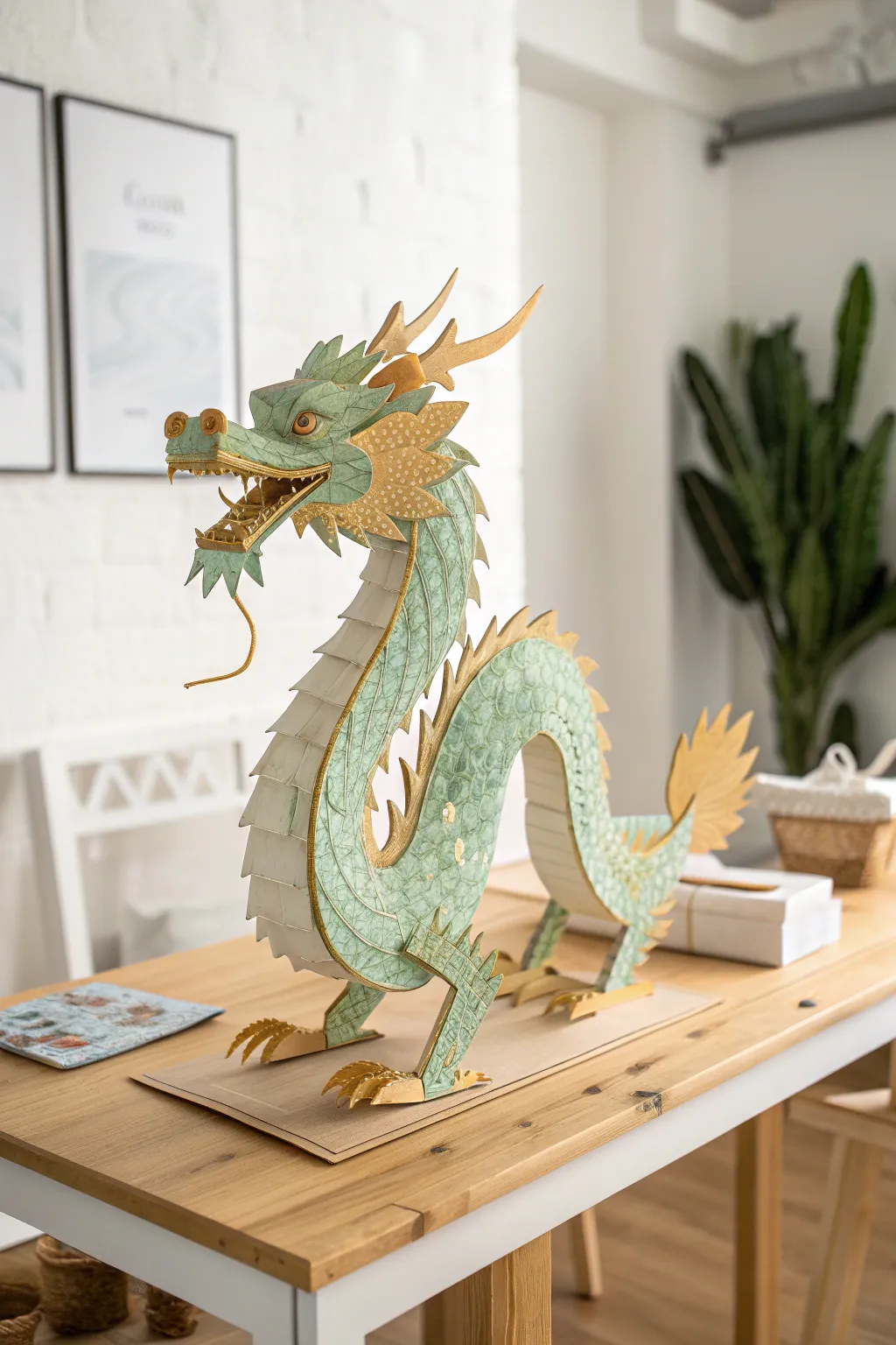 Let your imagination soar with our stunning pop-up dragon puppet—a blend of artistry and playful surprise!