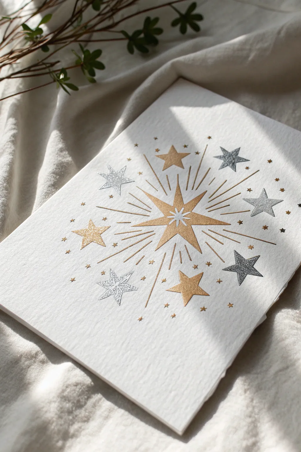 Capture the magic of the cosmos with a stunning, handcrafted starburst.