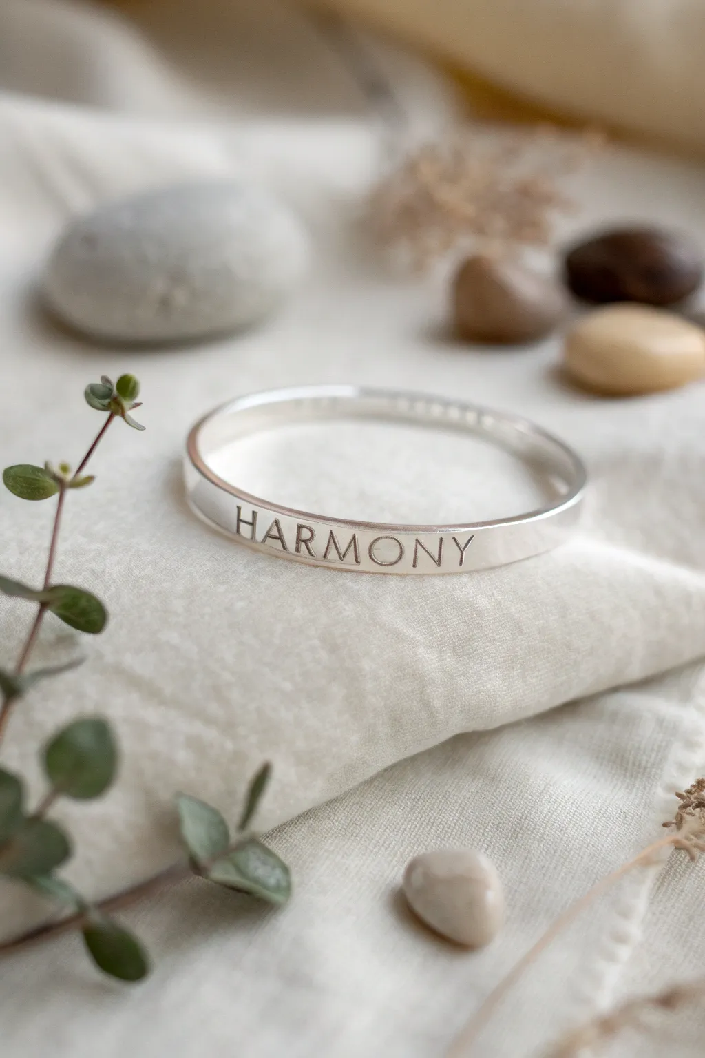 Embrace the rhythm of life with the timeless elegance of 'HARMONY'.