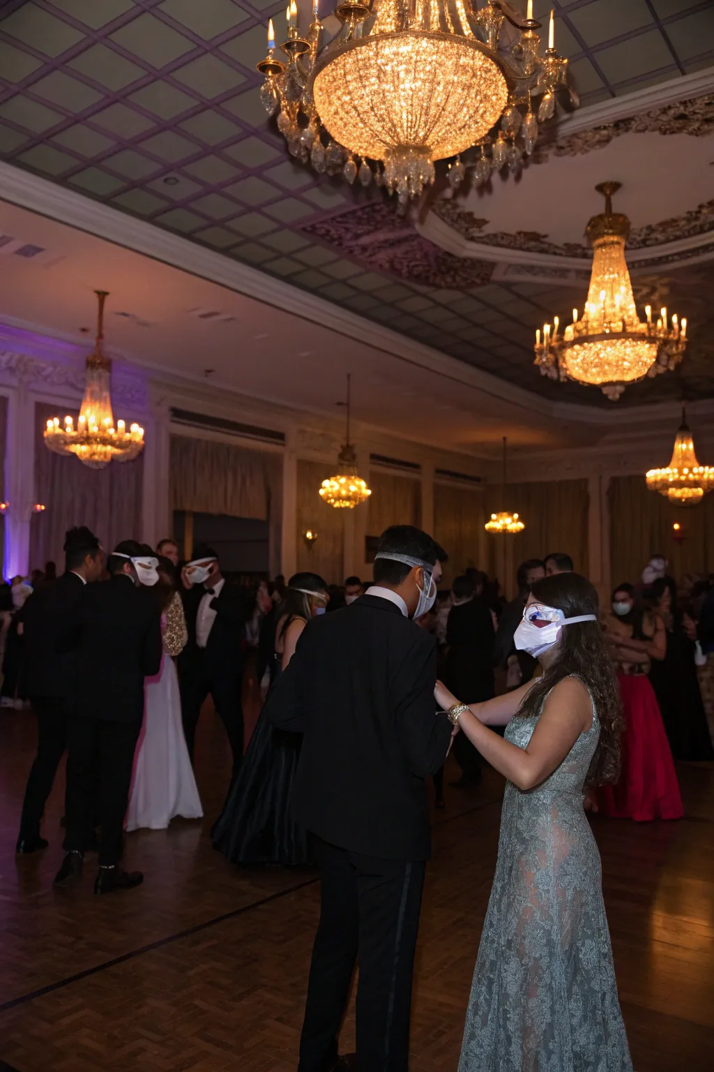 Invite mystery and elegance with a masquerade ball.