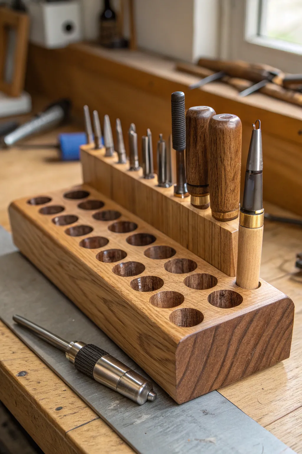 Crafted Precision: Elevate your workshop with custom tool holders.