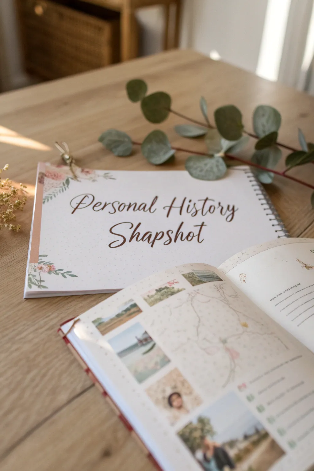 Capture the essence of your journey with minimalist elegance. 🌿 #PersonalHistory #ScrapbookArt