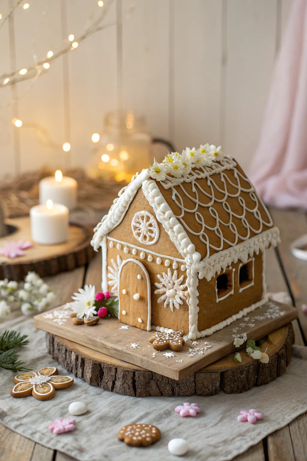 Craft your own gingerbread masterpiece and savor the sweet moments with family!