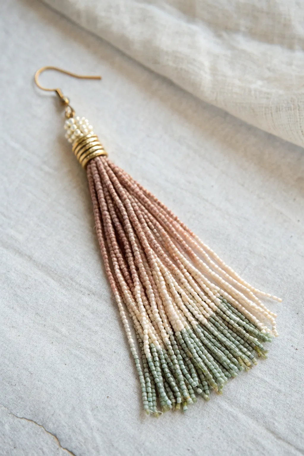 Embrace boho elegance with handcrafted tassel earrings, perfect for your summer style.