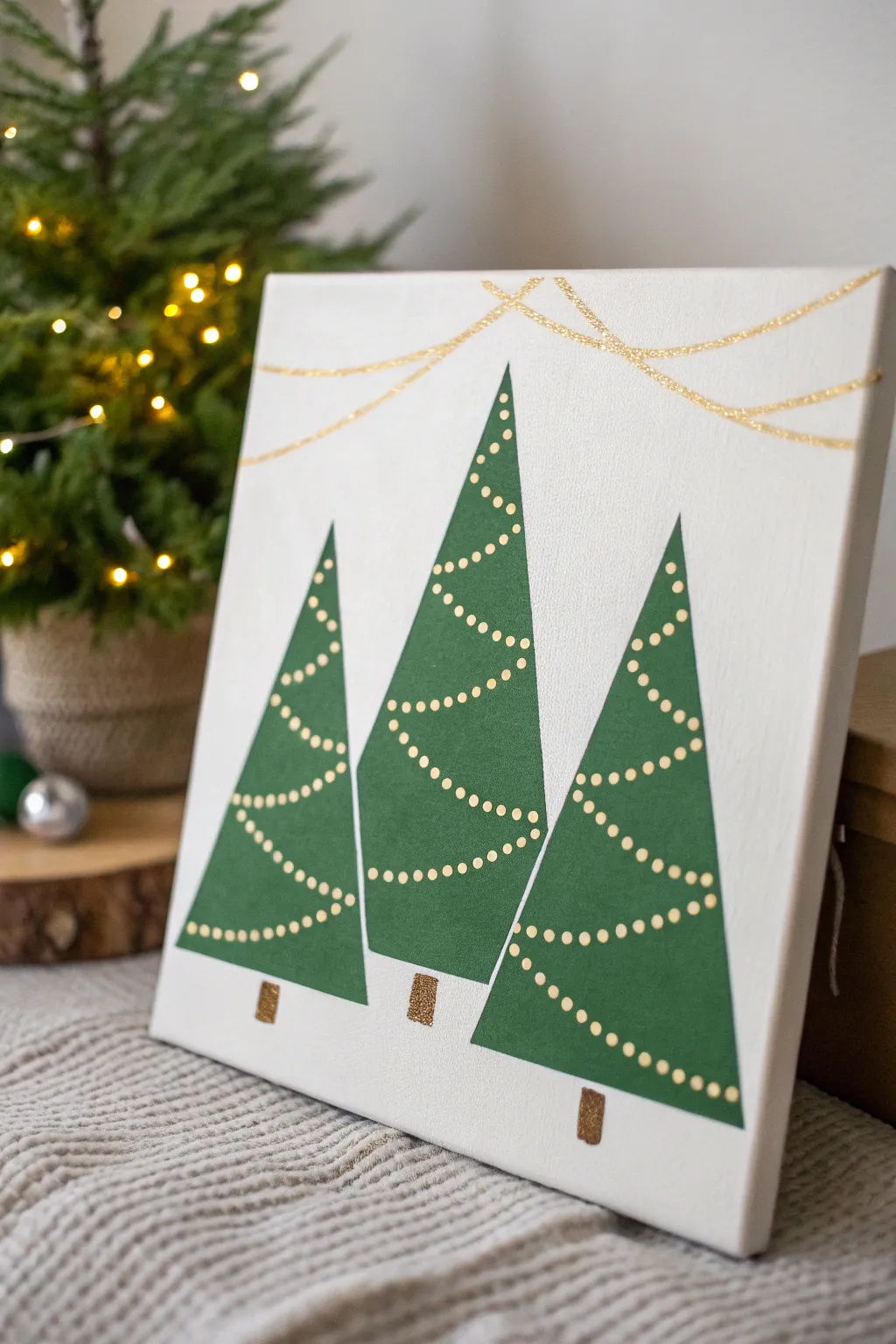 Embrace the beauty of simplicity with these stylish minimalist Christmas trees.