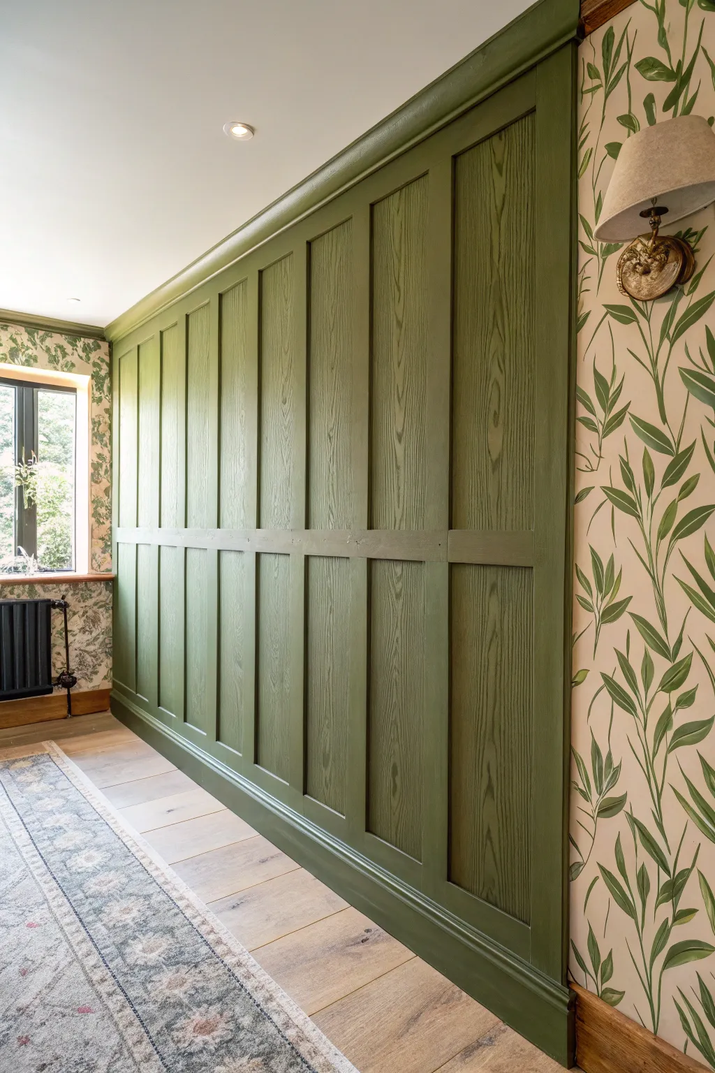 Embrace serenity with olive green elegance and bohemian flair.