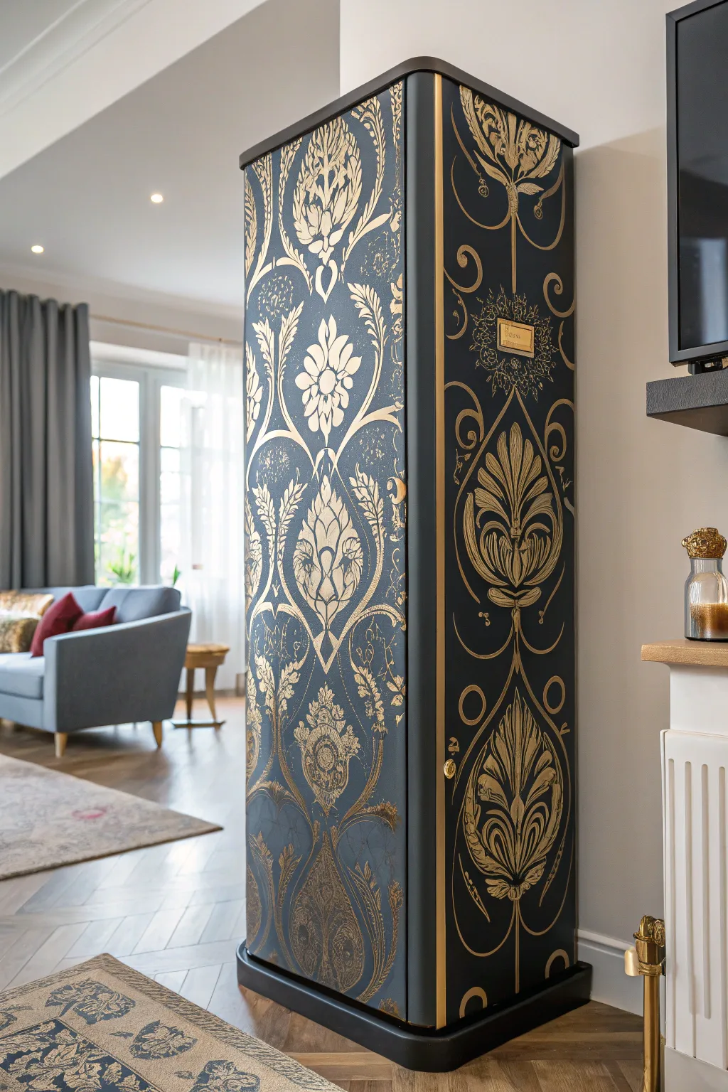 Transform your boiler into a masterpiece with chic decorative panels.