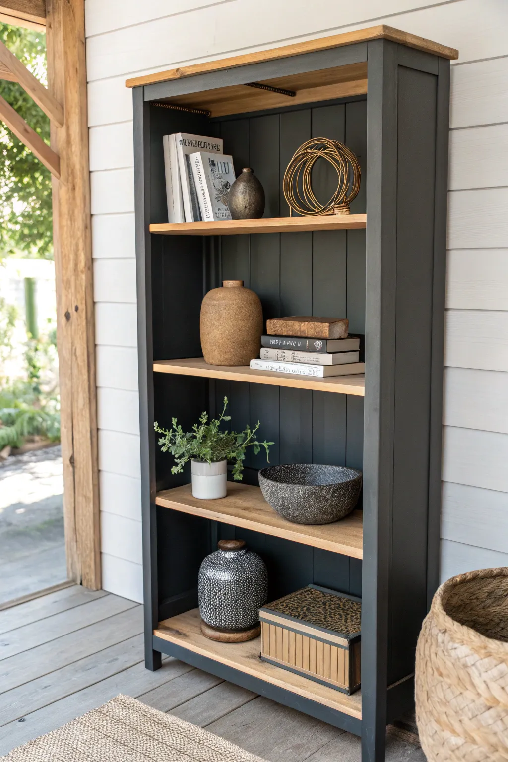 Transform your bookshelf into a statement piece with dramatic dark interiors—where Scandinavian minimalism meets boho charm.