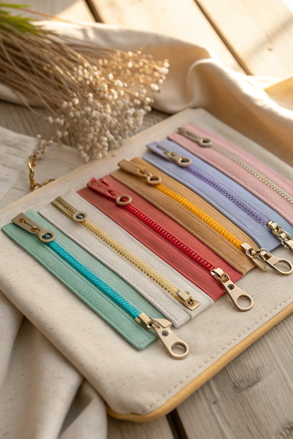 Add a touch of playful elegance to your busy board with upcycled zippers – where fine motor fun meets minimalist charm.
