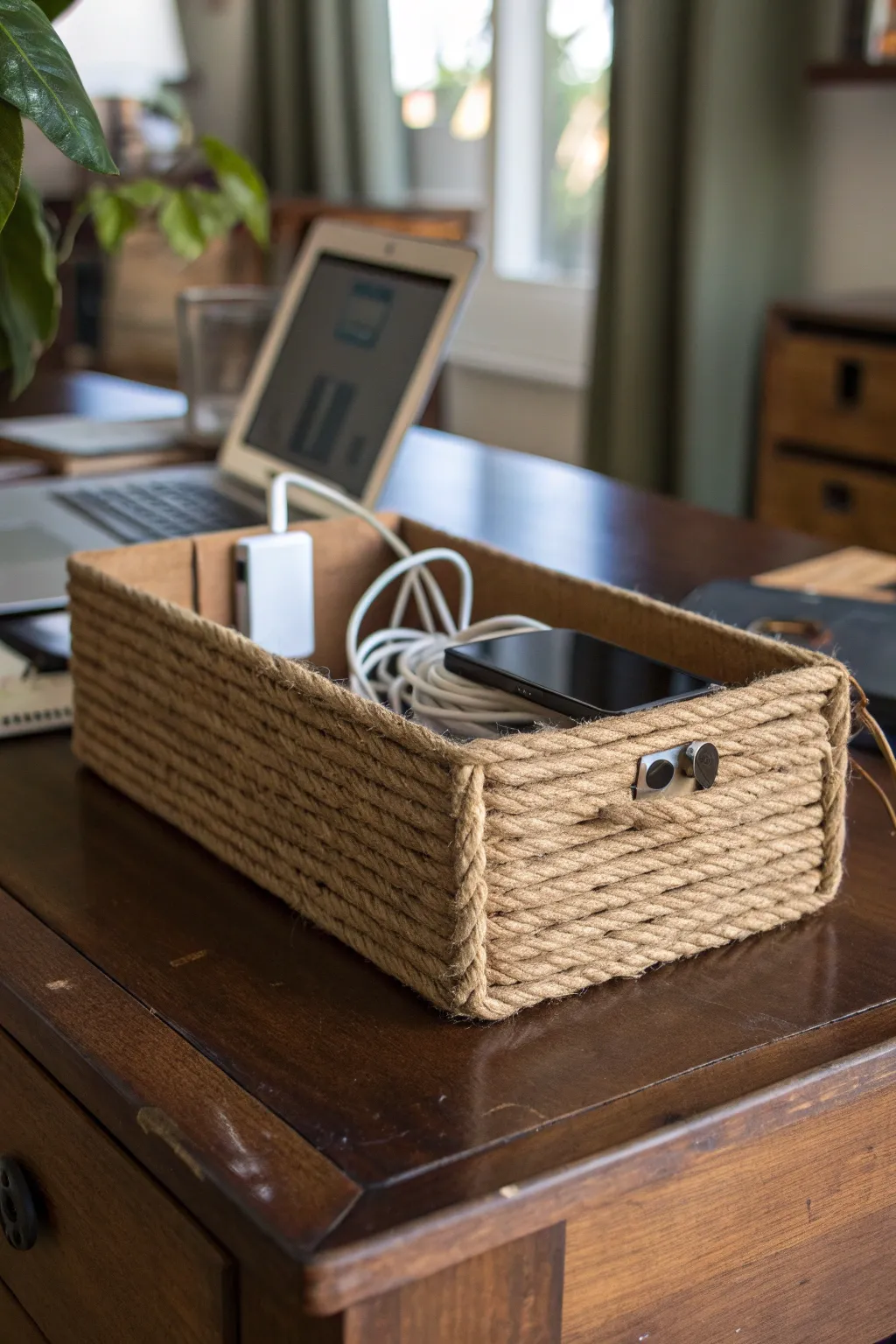Transform clutter into art with this eco-friendly cable management solution.