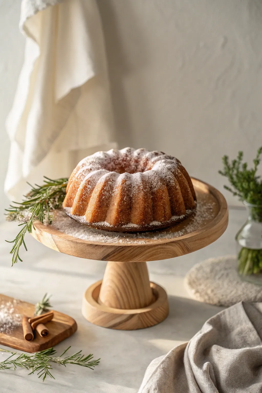Elevate your bundt cake with a touch of cinnamon sugar magic—simple, elegant, and irresistibly delicious.