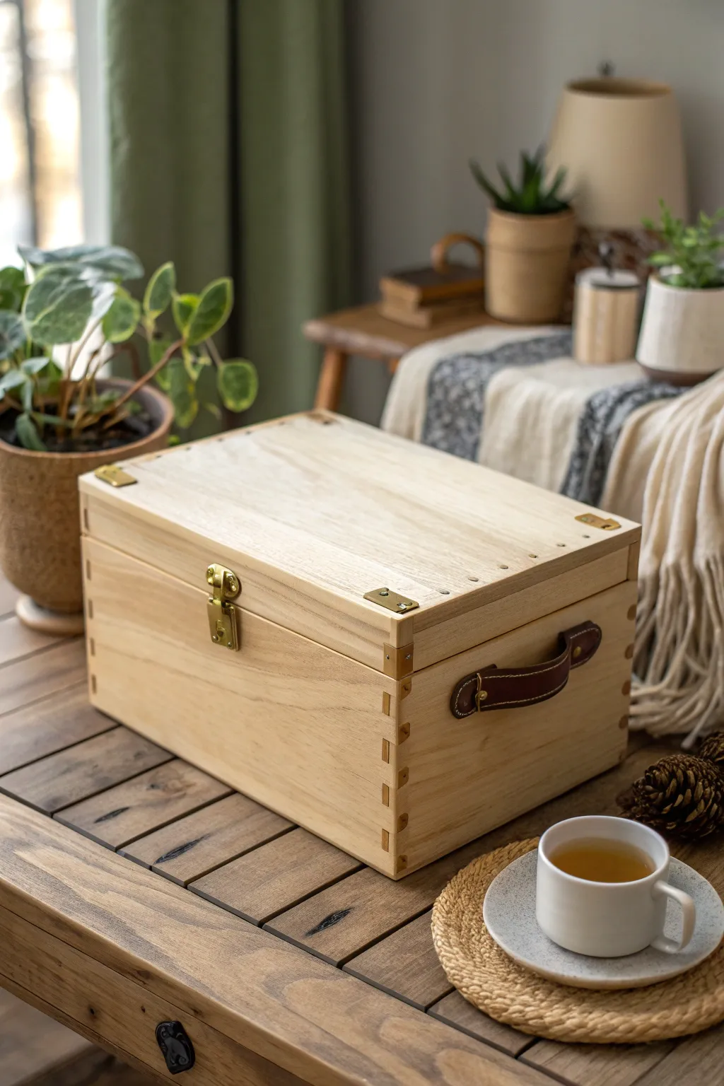Embrace the art of simplicity with this DIY wooden camp box – your perfect adventure companion.
