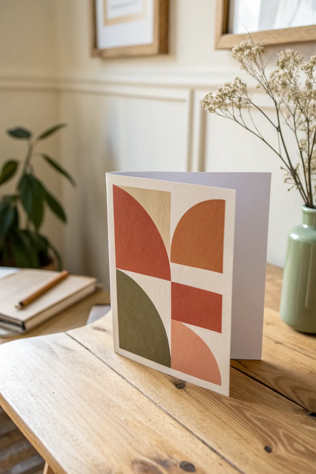 Discover the elegance of simplicity with abstract card designs that speak volumes.