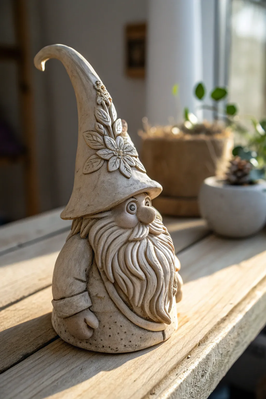 Add a touch of whimsy to your Christmas decor with these charming clay gnomes!