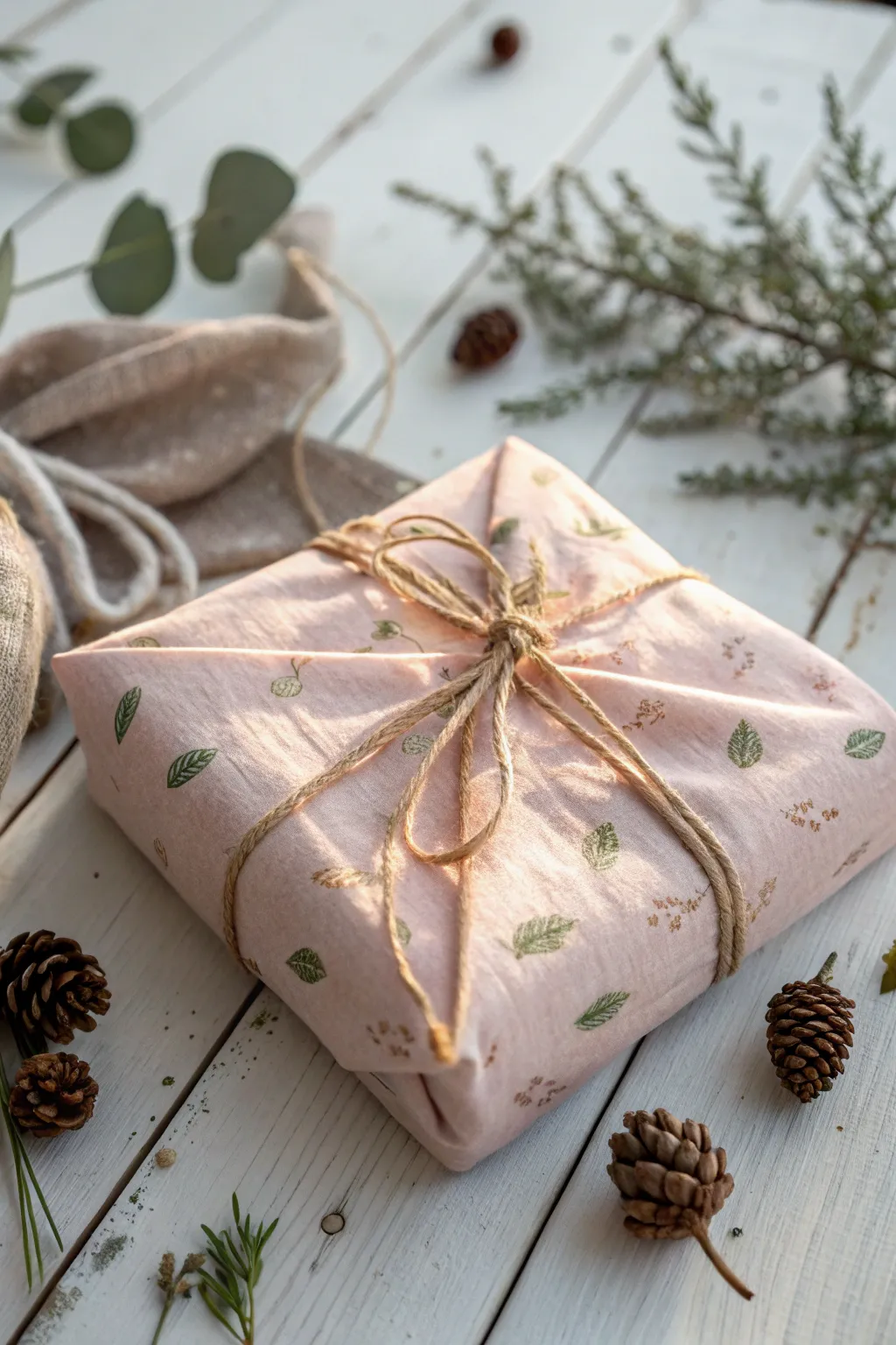 Transform your holiday gifts with eco-friendly elegance: fabric-wrapped presents that bring a personal touch to your festive season.