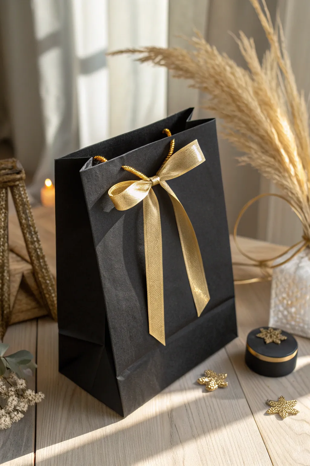 Elevate your holiday gifting with an elegant metallic touch.