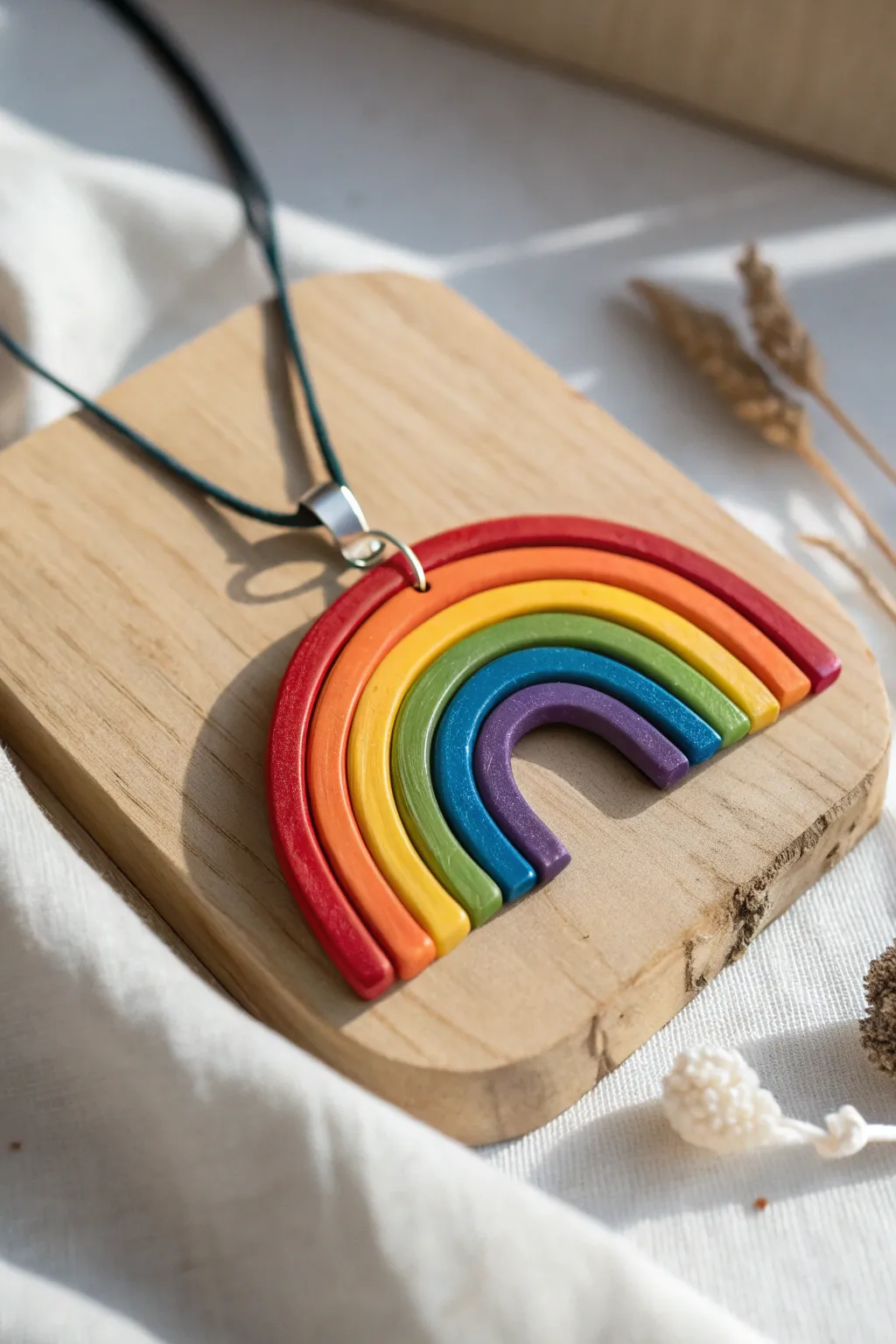 Brighten your day with a touch of handcrafted rainbow magic!