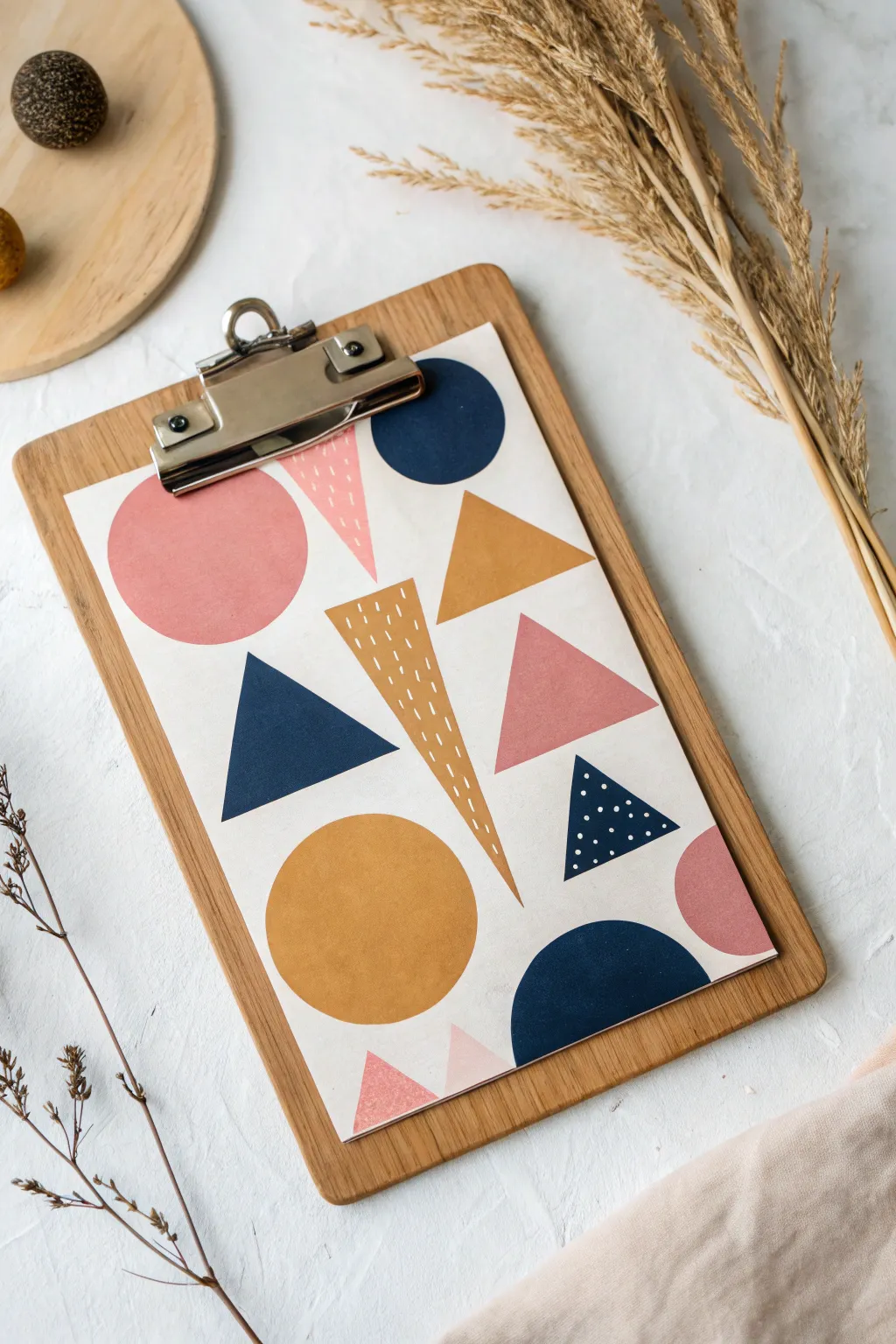 Unleash your inner artist with bold colors and geometric designs. 🎨✨ #AbstractAdventures #ScandiBoho